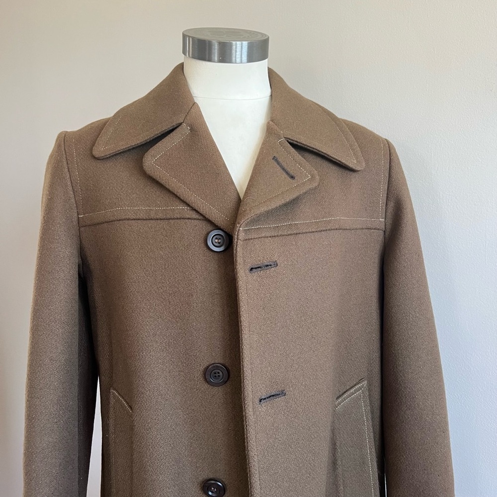 Vintage Wool Topcoat - Picture 2 of 10
